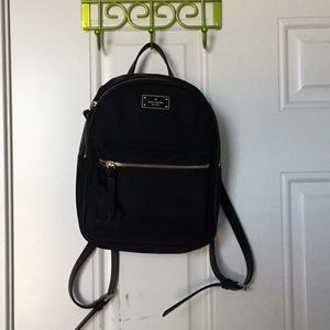 Lightweight Kate spade black mid size backpack